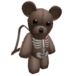 Y2K Brown Skeleton Teddy Bear [1.0]
