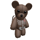 Y2K Brown Skeleton Teddy Bear [3.0]