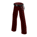 Y2k Casual Flannel Pants