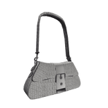 Y2K Crocodile Shoulder Bag