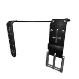 Y2K Cross Studded Belt