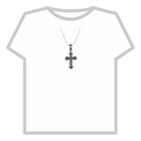 🖤Y2K Emo Goth Vamp Grunge Cross Necklace Girl