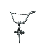 Y2K Emo Skull Necklace 3.0