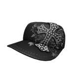 Y2K Floral Cross Cap