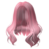 Y2K Flowy Waves in Bubblegum Pink