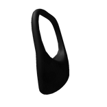 Y2K Fuzzy Shoulder Bag Black