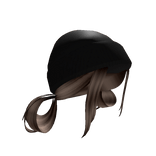 Y2K Gamer Pigtails w/ Beanie Purple