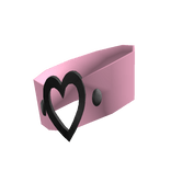 Y2K gothic-heart belt for leg