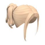 Y2K Half-up Pigtails in Blonde