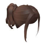 Y2K Half-up Pigtails in Brown