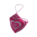 Y2K Hearts Halter Pink