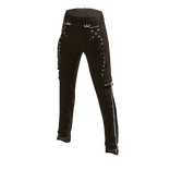 Y2K Indie Strapped Cargo Pants (Brown)