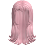 Y2K Layered Elf Hair Pink