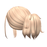 Y2K Low Clipped Short Ponytail - Blonde