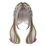 Y2k Majestic Half Up Braids [Holiday Ash Blonde]