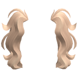 Y2K Messy Aesthetic Pigtails Extension (Blonde)