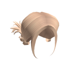 Y2K Messy Aesthetic Spiky Buns Hair in Blonde