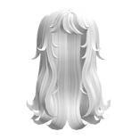 Y2k Messy Elf Popular Anime Cute Bangs (White)