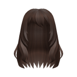 Y2K Messy Manga Hair Brown