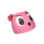 Y2K Pink Bear Beanie