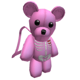 Y2K Pink Skeleton Teddy Bear [1.0]