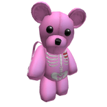 Y2K Pink Skeleton Teddy Bear [3.0]