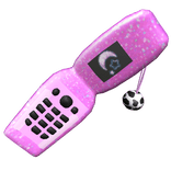 Y2K Pink Sparkly Phone