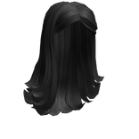 Y2K Popular Girl Hair (Black)