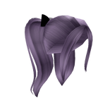 Y2K Popular Pigtails - Purple