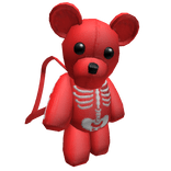 Y2K Red Skeleton Teddy Bear [1.0]