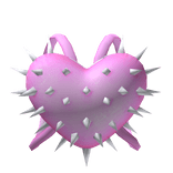 Y2K Spiked Heart Pink 3.0