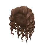 Y2k Styled Curls in Brunette