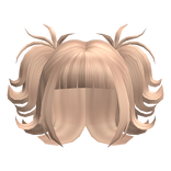 Y2K Swirly Pigtail Hair (Blonde)