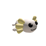 Yellow Axolotl Friend