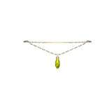 Yellow Christmas Light Necklace