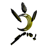 Yellow Crescent Moon Cloak