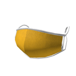 Yellow Fabric Mask