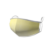Yellow Fabric Mask