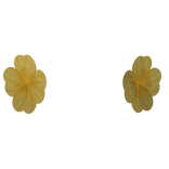 Yellow Flowers On Cheek