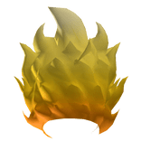 Yellow Full Fire Aura