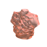 Yellow Geometric Patterned Shirt