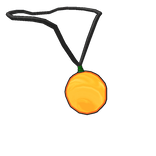 Yellow Glowing Crystal Sphere Necklace (1.0)