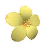 Yellow Hair Flower
