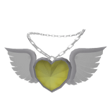 Yellow Heart Necklace