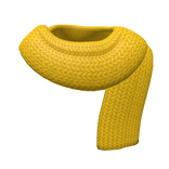 Yellow Knit Scarf (1.0)