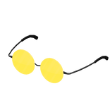 Yellow Round Neon Shades