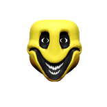 Yellow Uncanny Monster Head