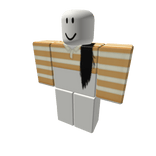 Yellow Vintage Striped vNeck