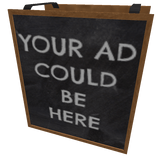 Your AD here signboard