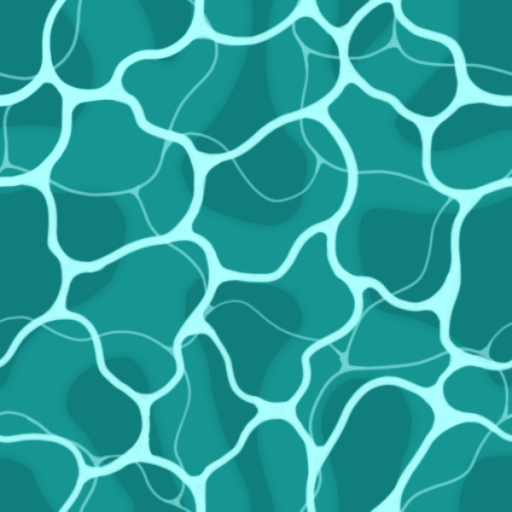 Tile / Seamless Cartoon Water Texture
